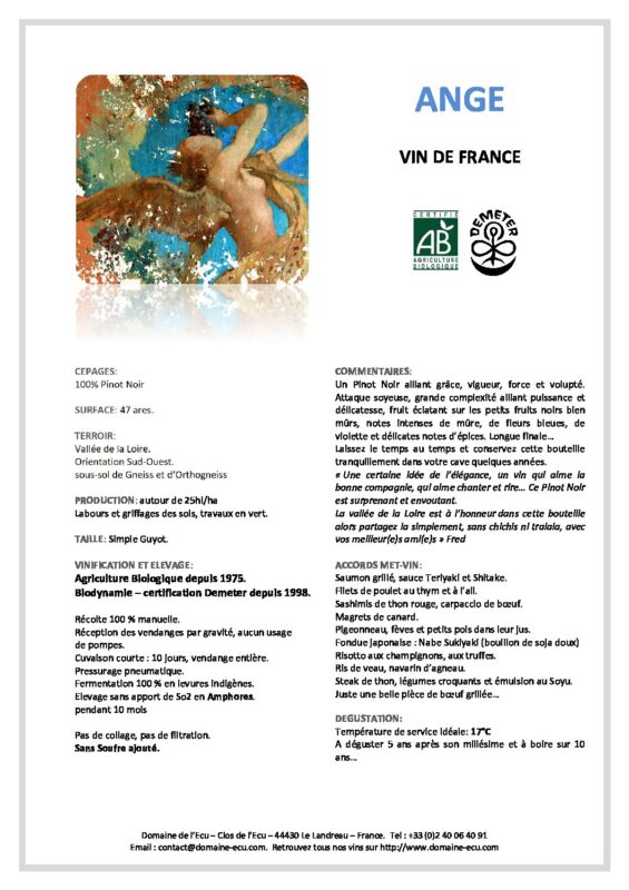 Domaine de l'ecu